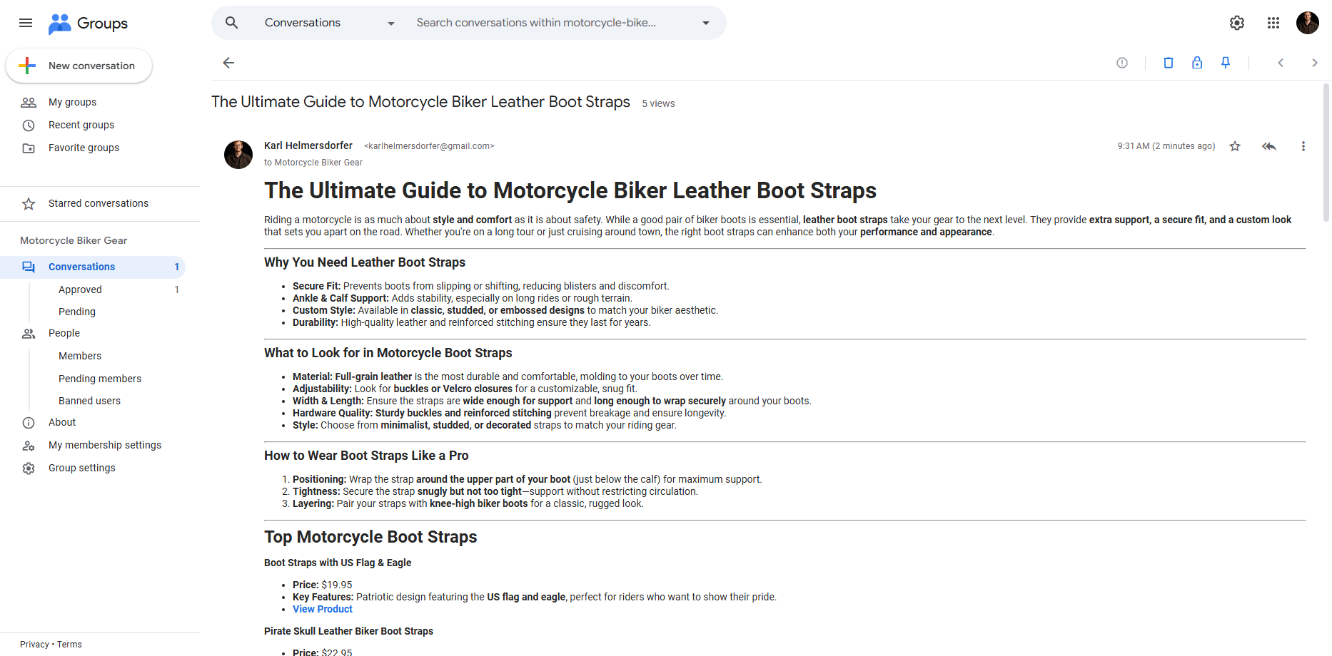 Motorcycle Boot Straps: Ride in Comfort