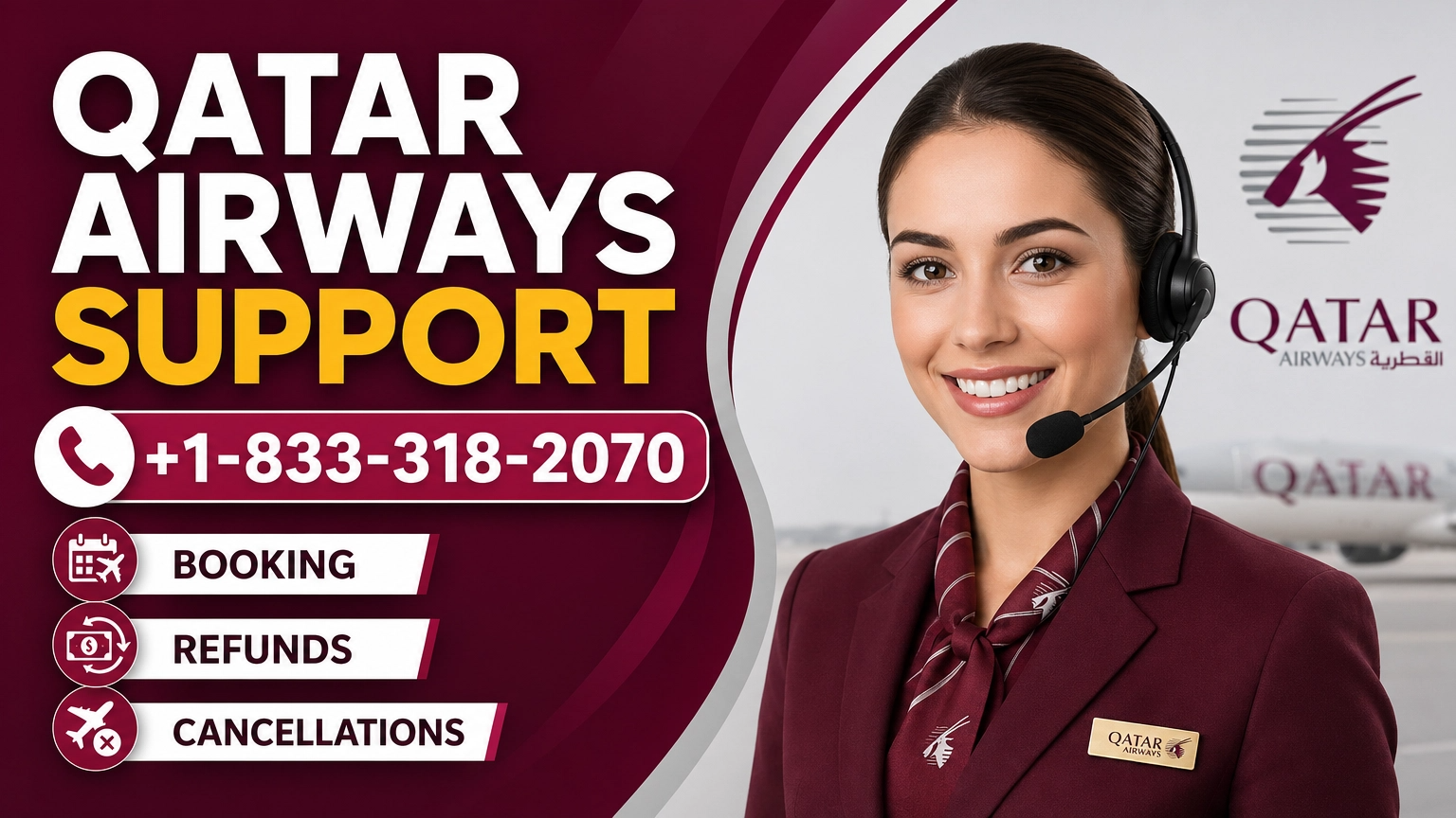 Qatar Airways Customer Service Help (24/7 Live Person Support) Numbers A GUide