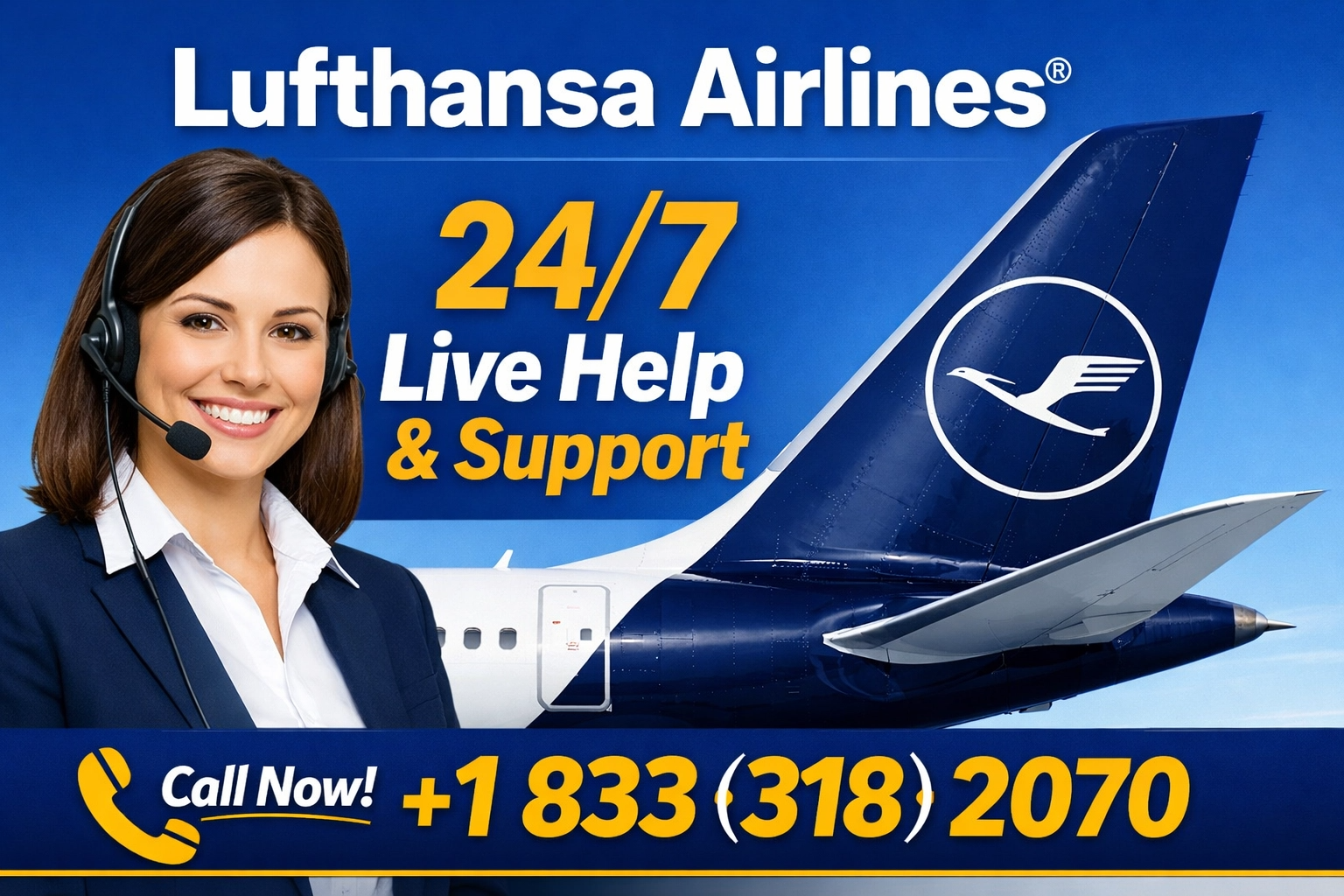 24-Hour {Lufthansa Airlines® Customer Support: Best Ways to Reach Live Help 24/7