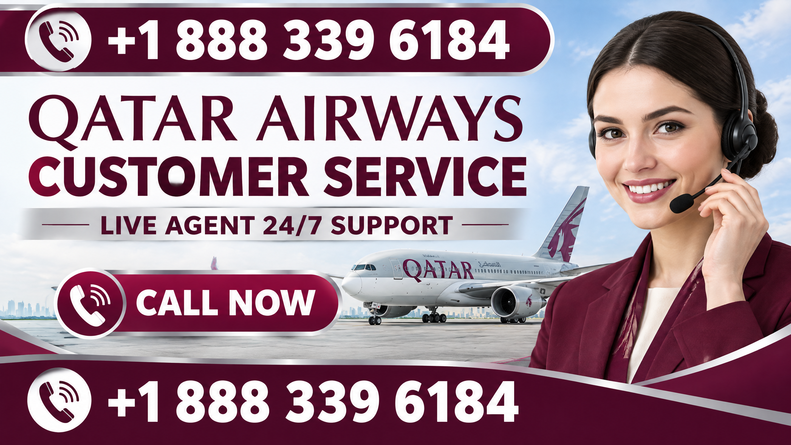 { Qatar® Customer Care Number } – Live Agent for Reservations, Refunds & Flight Changes