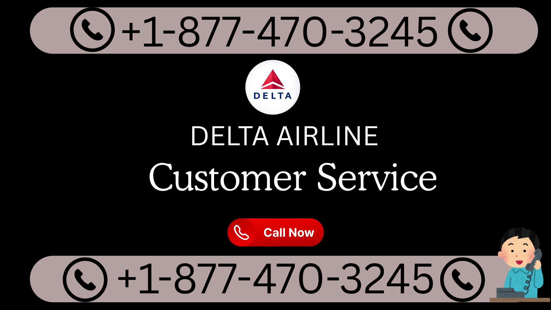 Delta AirlinesÂ® Customer Service Complete Official Guide = Step-by-Step Help &amp; Support 24/7 Delta Airlines