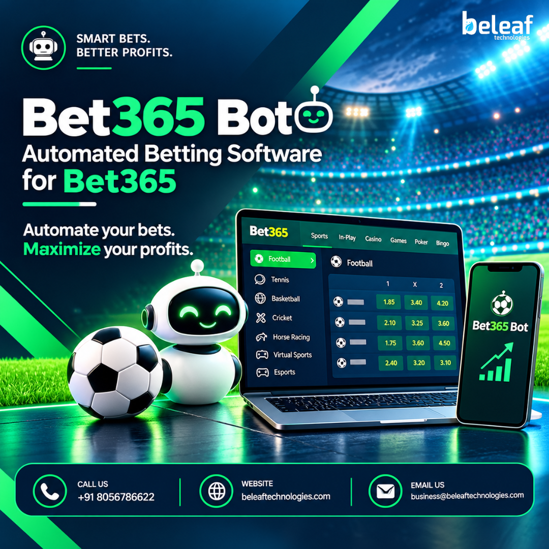 Bet365 Bot Development : Automated Betting Software