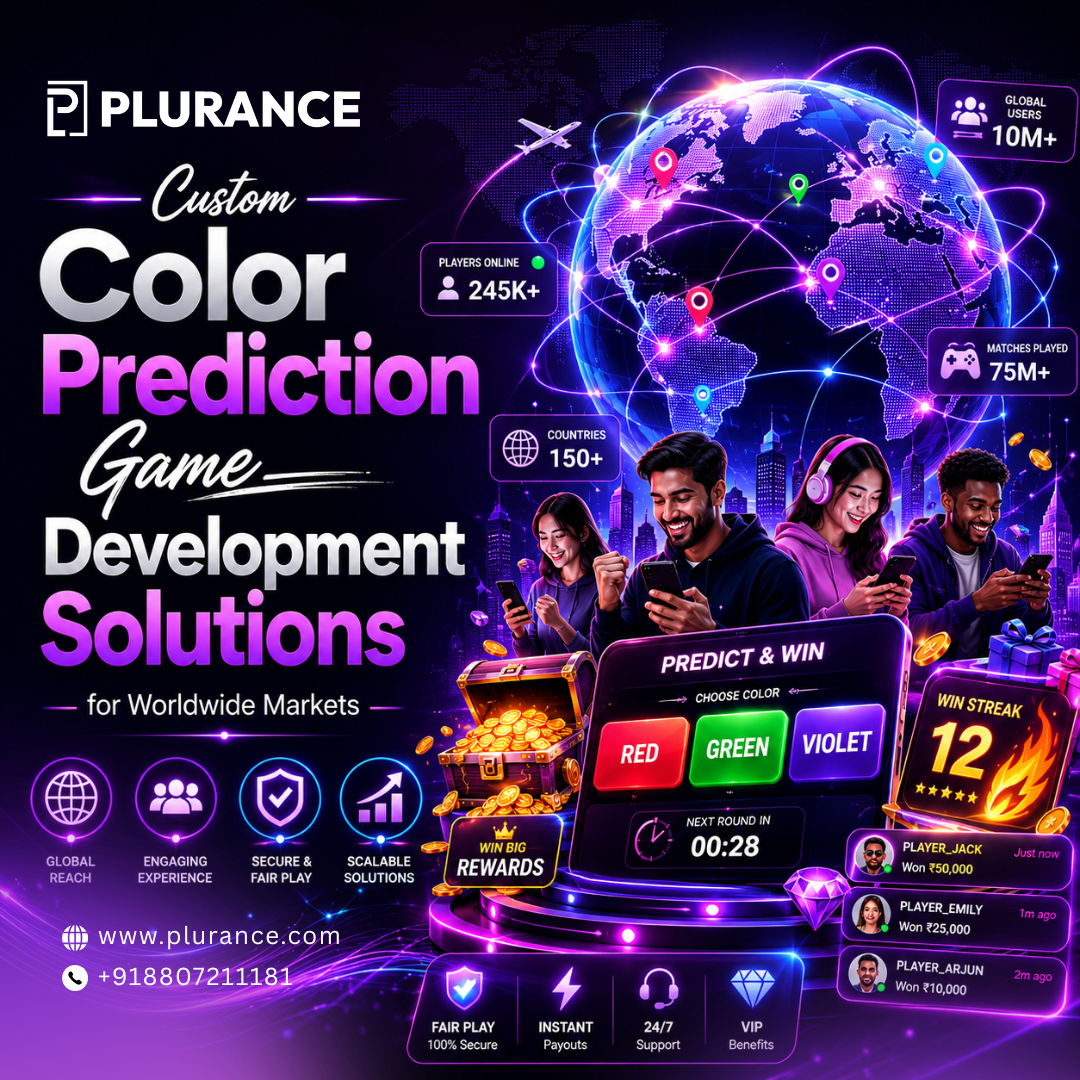 Custom Color Prediction Game Development Solutions for Worldwide Markets