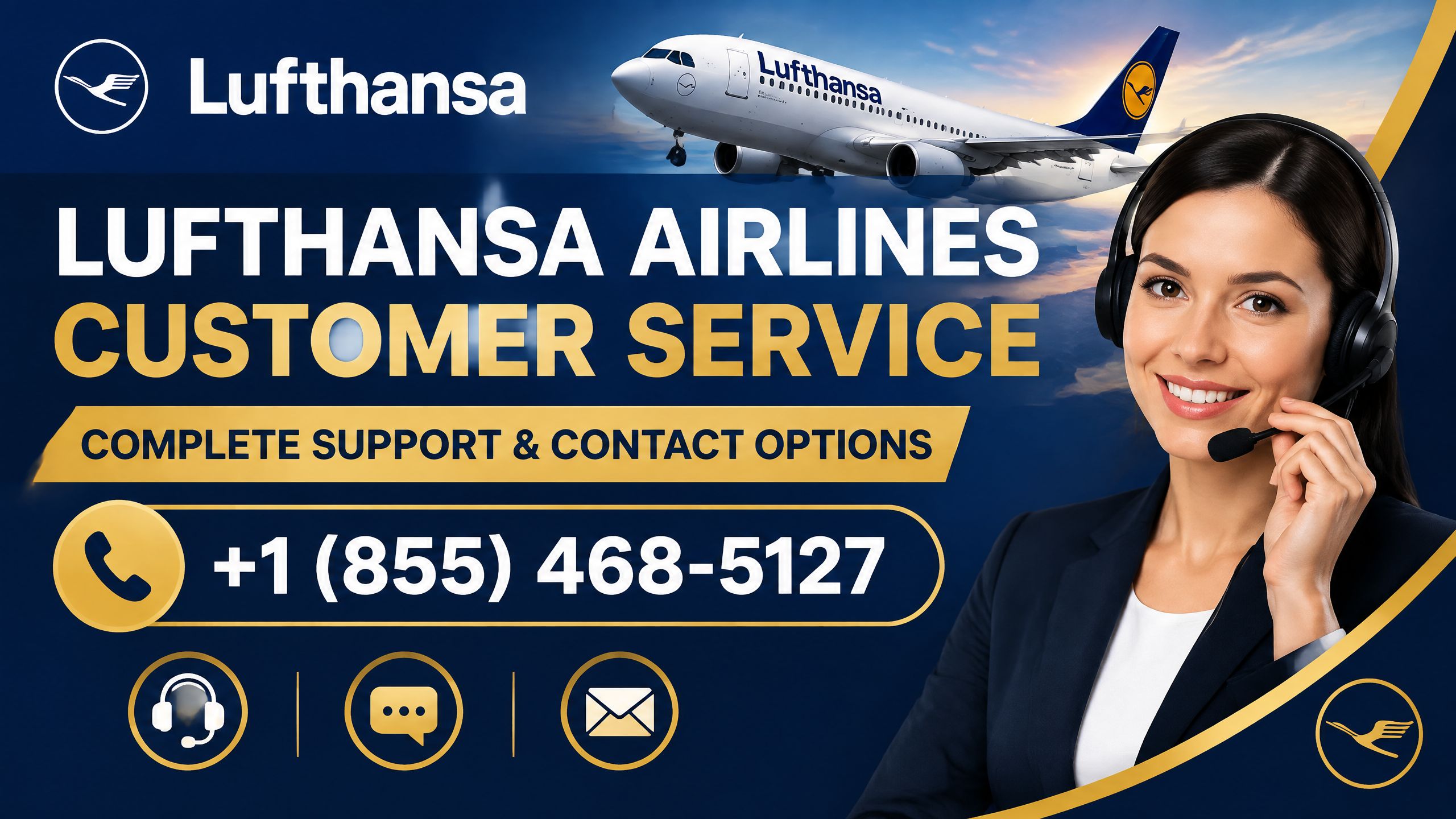 63+ Ways to Get In Touch With Lufthansa Airlines™® Customer Service by Phone, Chat & Email: Step-by-Step Guide