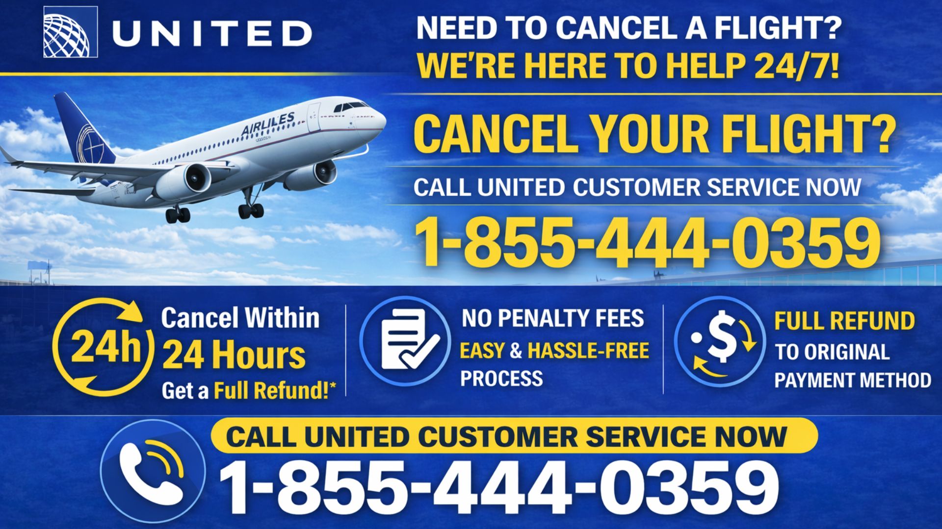 [United Airlines] Customer Service: USA Official 24/7 full Support Guide - YouTube